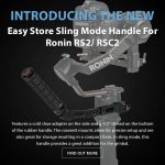 CAME-TV - New Product - Easy Store Sling Mode Handle For Ronin RS2/ RSC2
