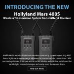 CAME-TV - New Product - Hollyland Mars 400S Wireless Transmission System Transmitter & Receiver
