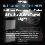 CAME-TV - New Product - Boltzen Perseus Bi-Color 55W SMD Soft Travel Lights