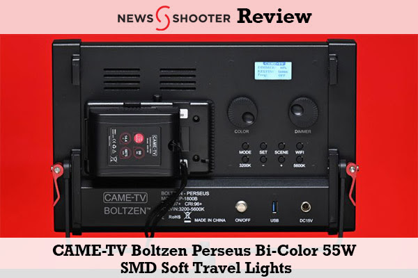 CAME-TV Perseus P1800 Newsshooter Review