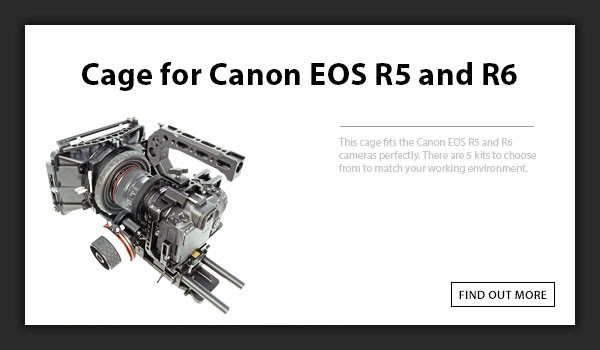 CAMETV Cage For Canon EOS R5