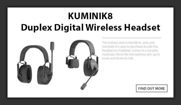 CAMETV Kuminik8 Wireless Headsets