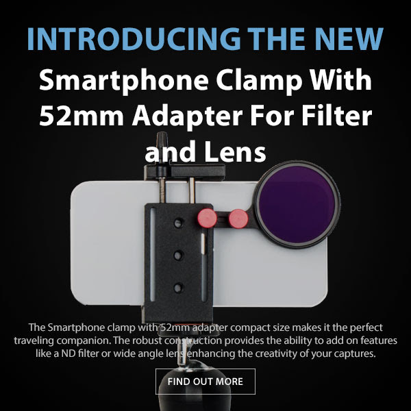 CAME-TV Smartphone Clamp With Filter
