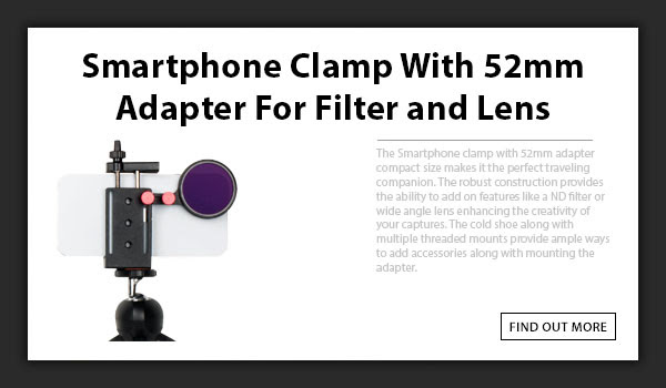 CAMETV Smartphone Clamp With Filter