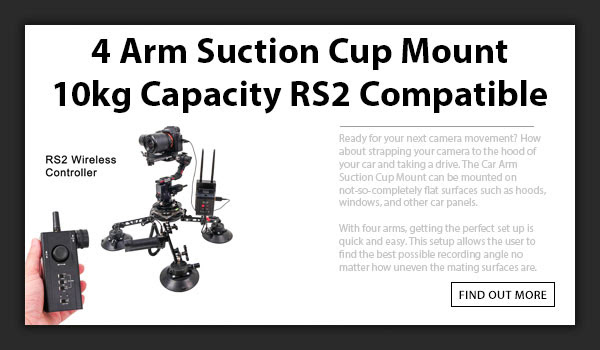 CAME-TV Suction Cup Car Mount