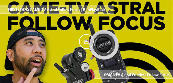 CAME-TV Astral High-torque Wireless Follow Focus with Camera Controller