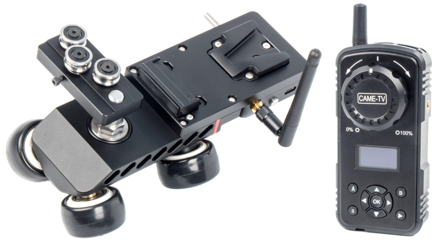 CAME-TV Motorized Track Dolly