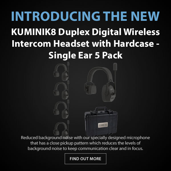 CAME-TV Kumik8 Headset 5 Pack Single Ear