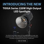 CAME-TV TIOGA Series 220W High Output LED Spotlight