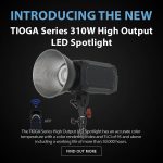 CAME-TV TIOGA Series 310W High Output LED Spotlight!