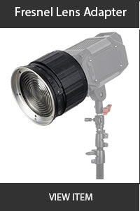 fresnel lens adapter
