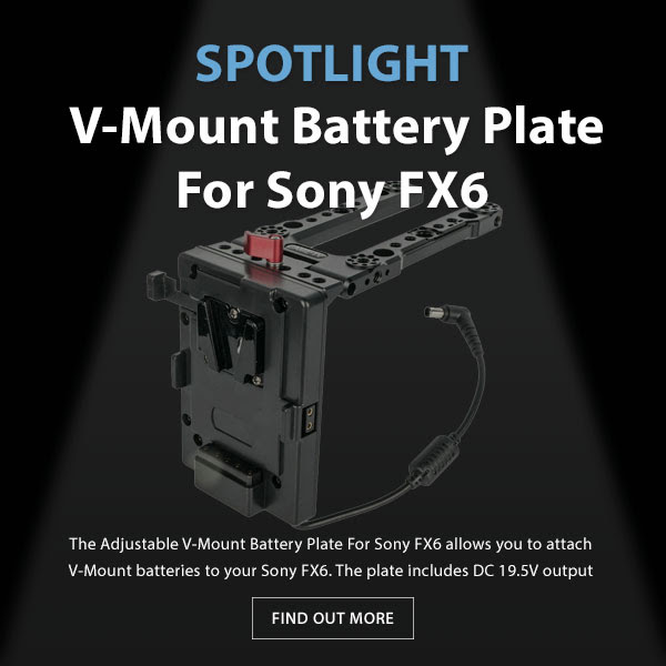 CAME-TV V-Mount Battery Plate Sony FX6