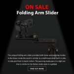 On Sale! CAME-TV Folding Arm Slider & Kuminik8 Headsets Back In Stock On Amazon!