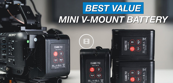 CAME-TV Mini 99 V-Mount Video