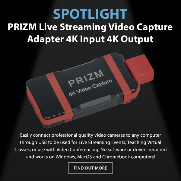 CAME-TV PRIZM Live Streaming Adapter