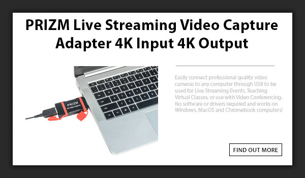 CAMETV PRIZAM Live Stream Adapter