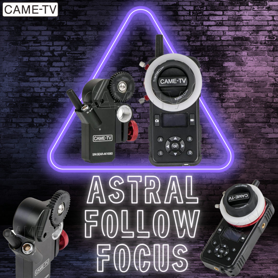 CAME-TV Astral High-torque Wireless Follow Focus with Camera Controller