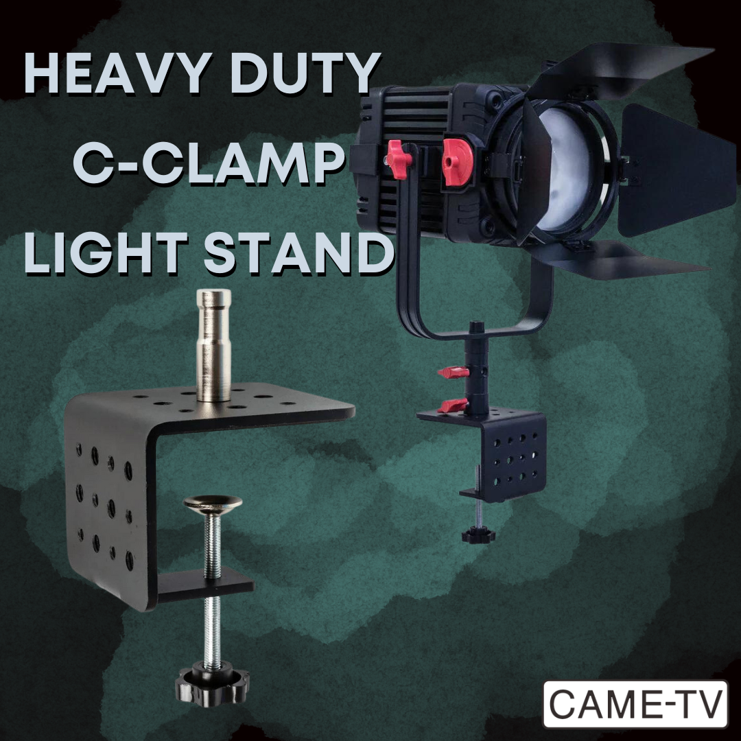 CAME-TV C-Clamp Light Stand