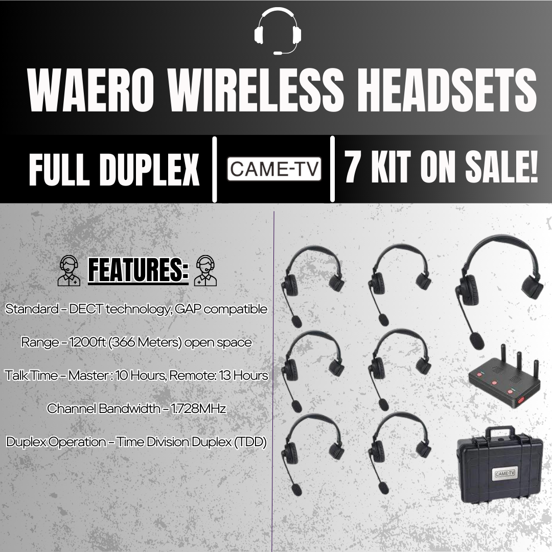 CAME-TV Waero Headset Sale 7 Kit 