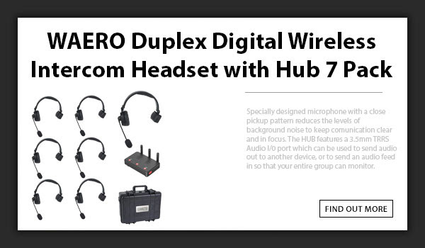 CAME-TV Waero Headset 7 Headset