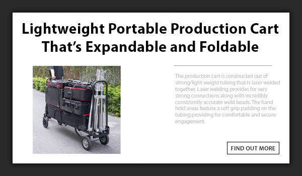CAME-TV Portable Production Carts