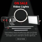 CAME-TV Sale - Save on all of our Video Lights!