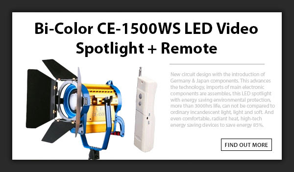 CAME-TV 1500ws LED SPOTLIGHT