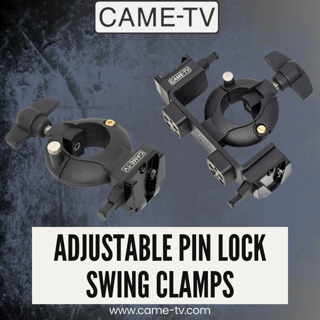 CAME-TV Adjustable Swing Clamps