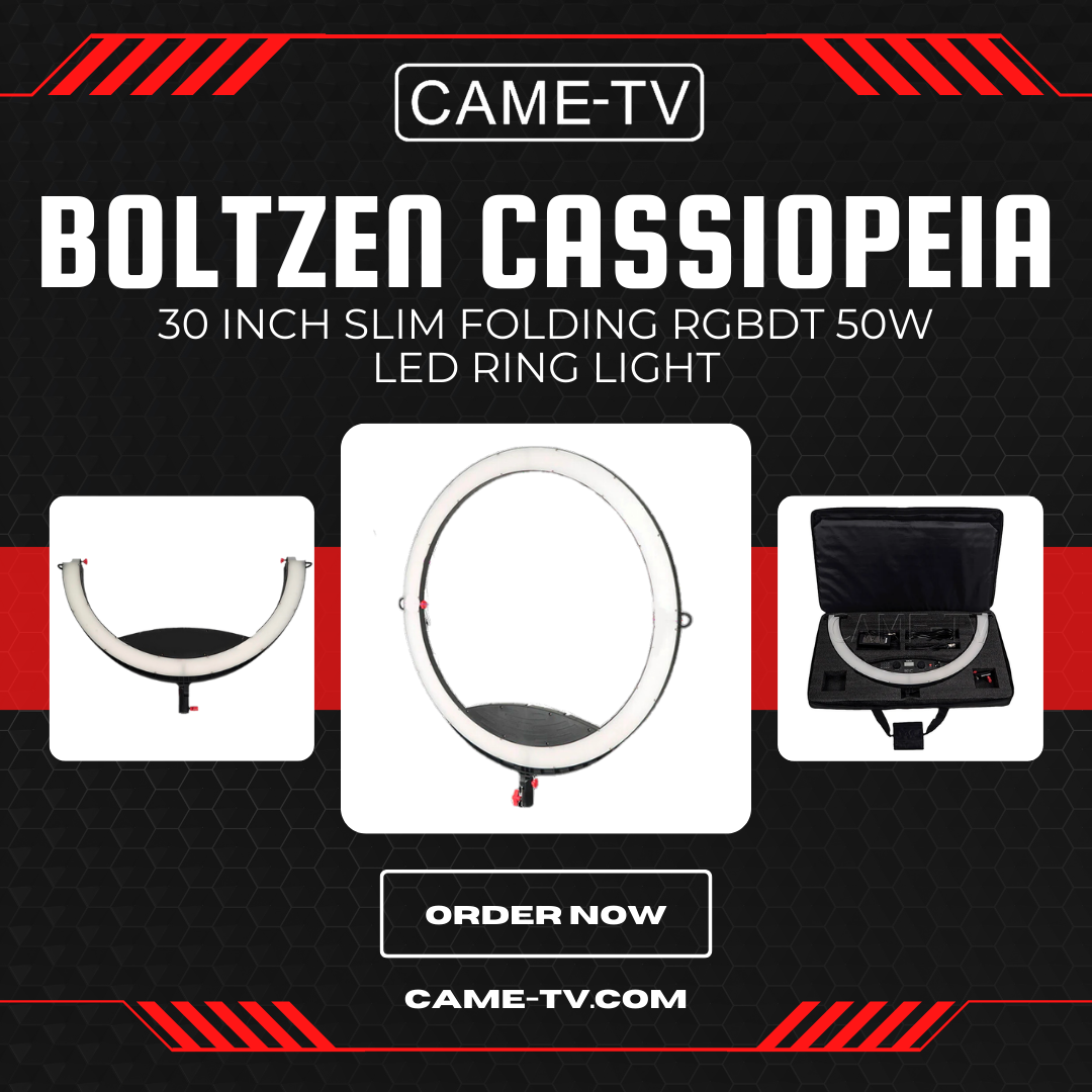 CAME-TV Boltzen Cassiopeia Ring Light