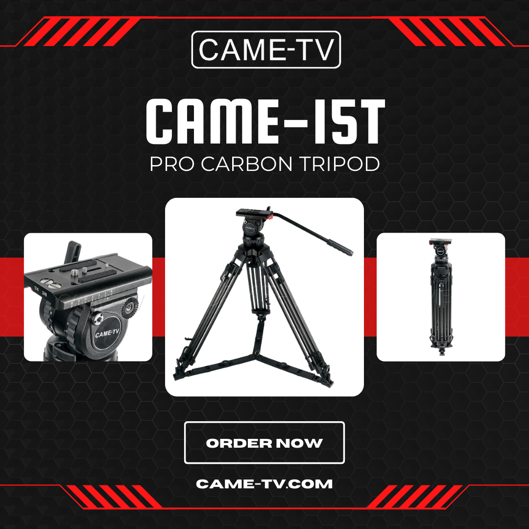 CAME-15T Pro Carbon Tripod
