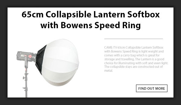CAME-TV Collapsible lantern softbox
