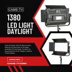 CAME-TV Product Spotlight - 1380 LED Light Daylight!