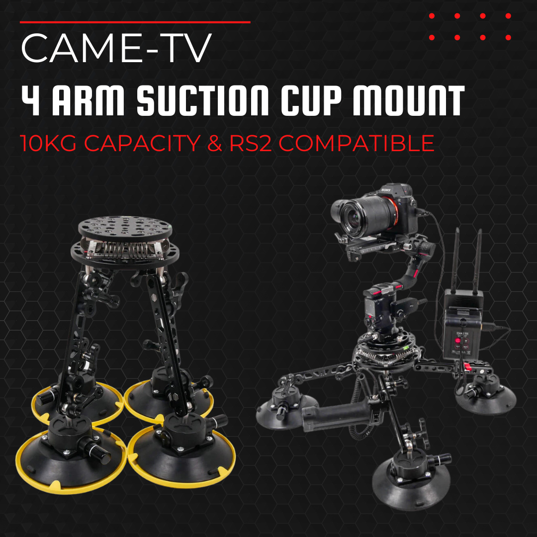 CAME-TV 4 Arm Suction Cup Mount
