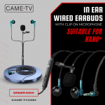 Check Out Our New CAME-TV In-Ear Wired Earbuds With Mic!