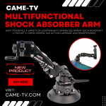 New CAME-TV Multifunctional Shock Absorber Arm!