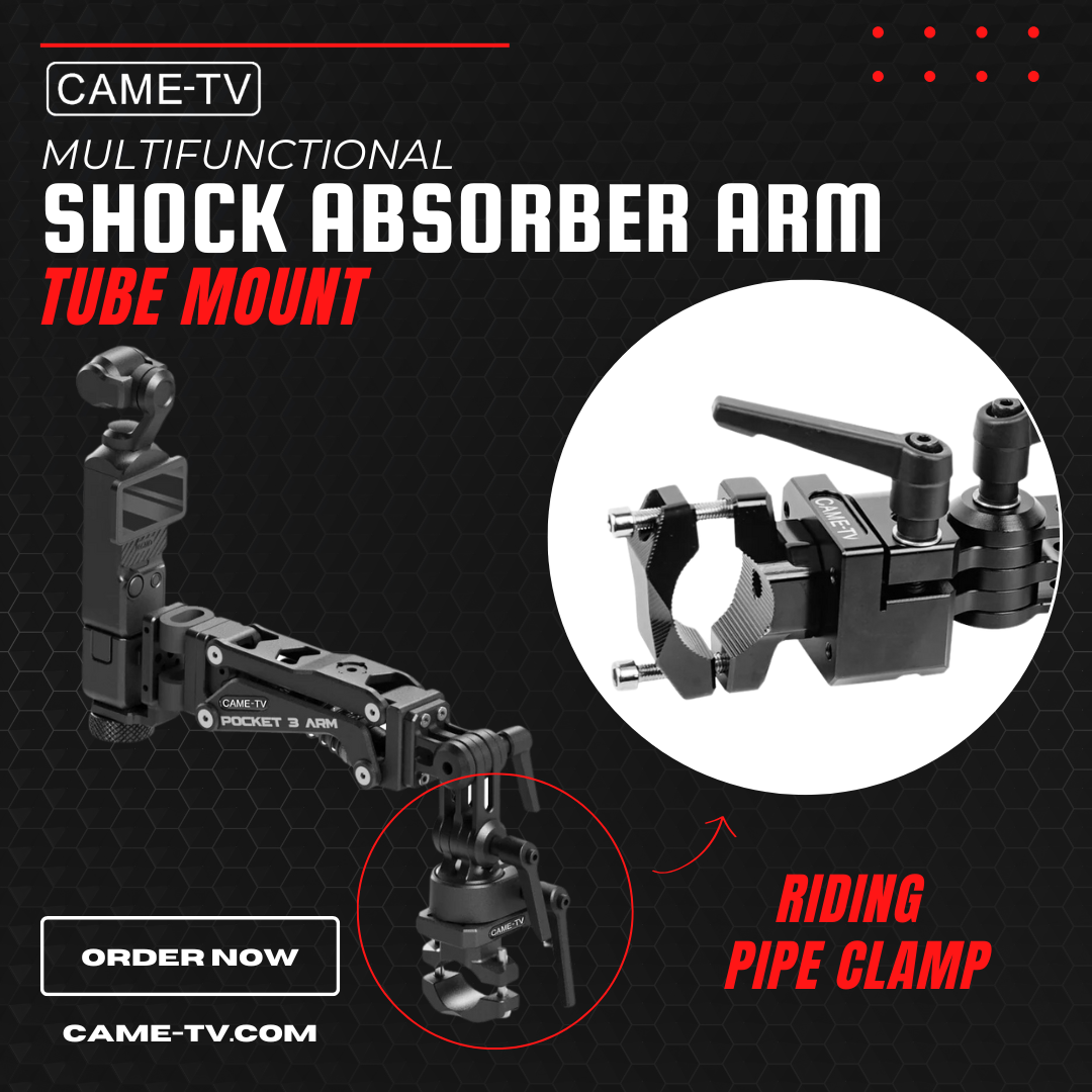 CAME-TV Shock Absorber Arm Multifunctional Tube Mount