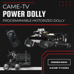 CAME-TV Power Dolly Kit For Tripod Available With Rails!