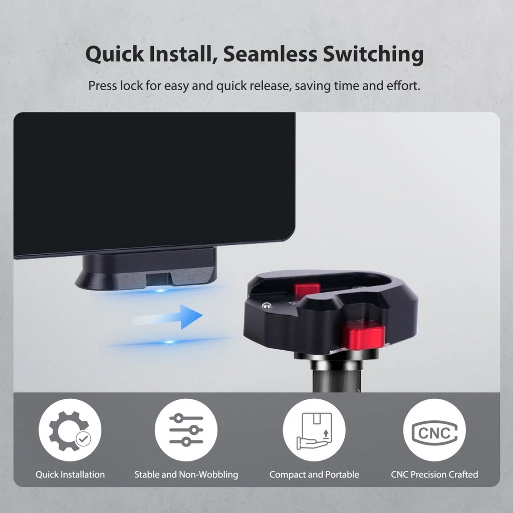 CAME-TV Mini Lock Plate