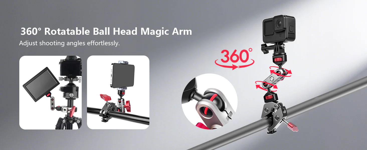 CAME-TV Super Clamp Camera Accessory Review By Jorge Lázaro!