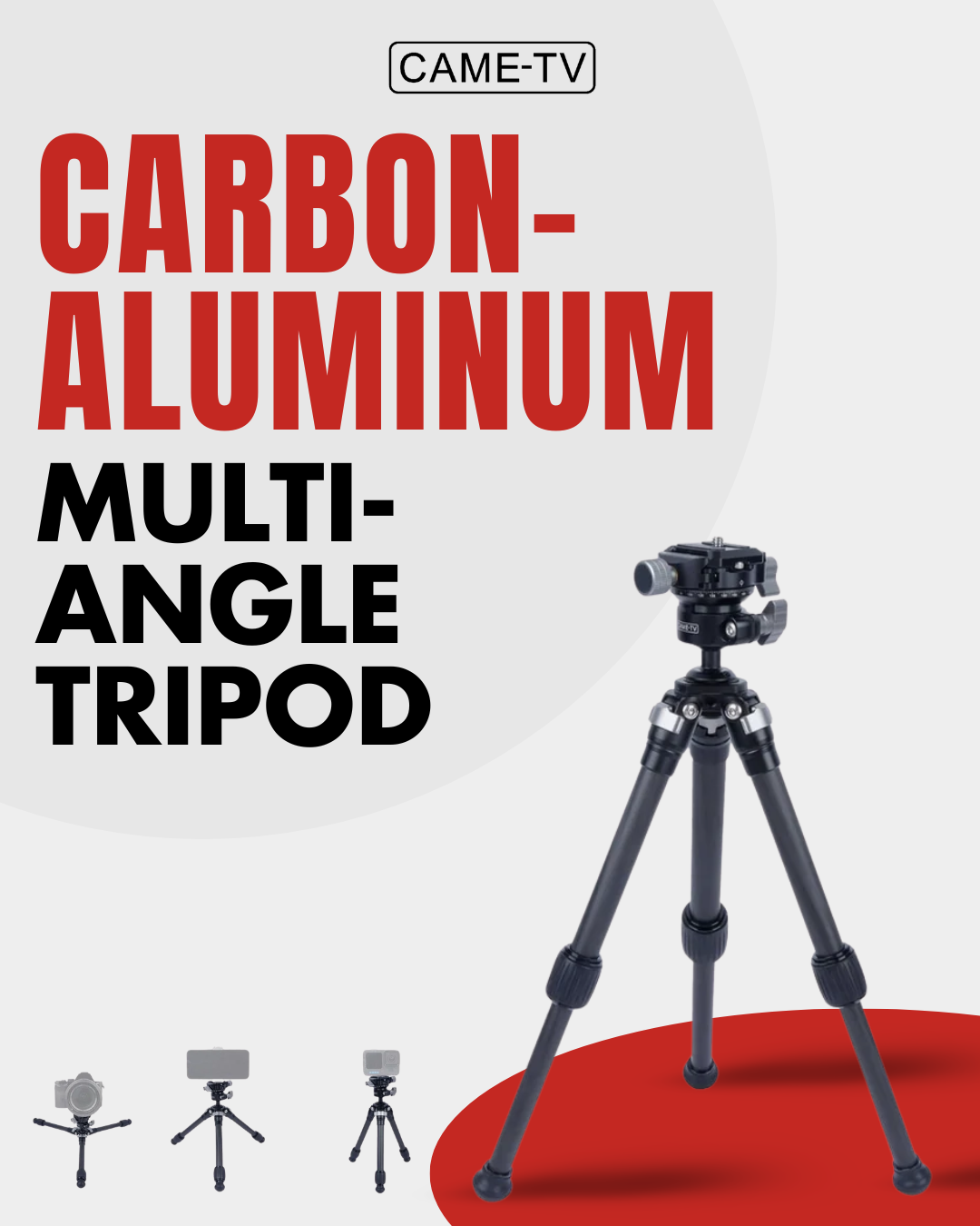 Why The CAME-TV Multi-Angle Carbon Tripod Makes The Best Travel Companion!