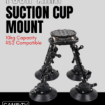 CAME-TV Suction Cup Mount four-Arm